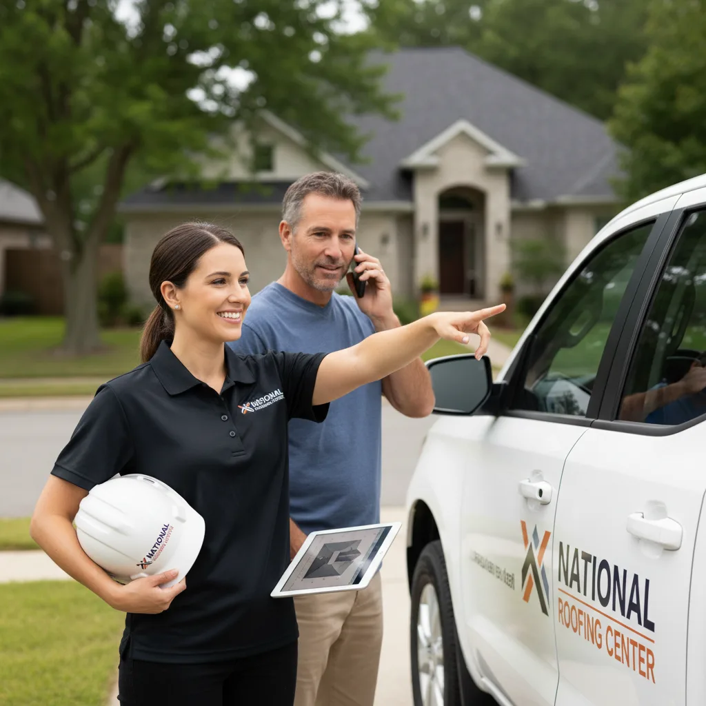 National Roofing Center customer support in Brilliant